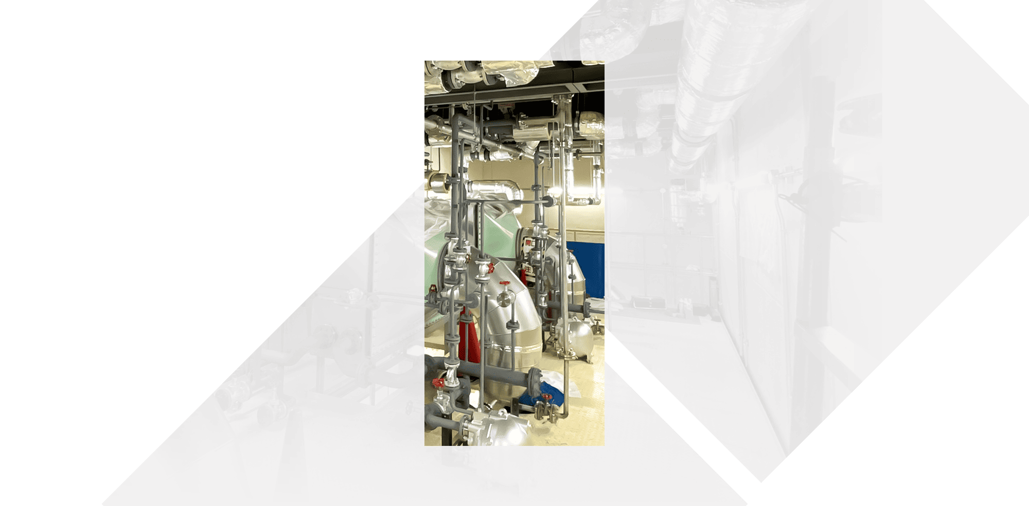 壱から成し遂げる。 配管・溶接・重量物搬入/設置・足場組立/解体